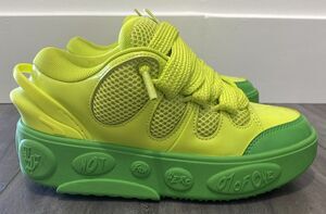 Puma LaFrance Assist Lamelo Ball Kids Boys 4 Smash Slime Goblin Sneakers Green